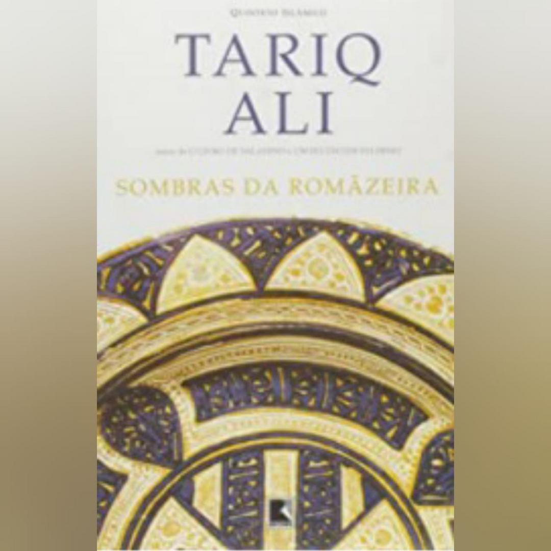 Capa do livro "Sombras da Romãzeira" de Tariq Ali
